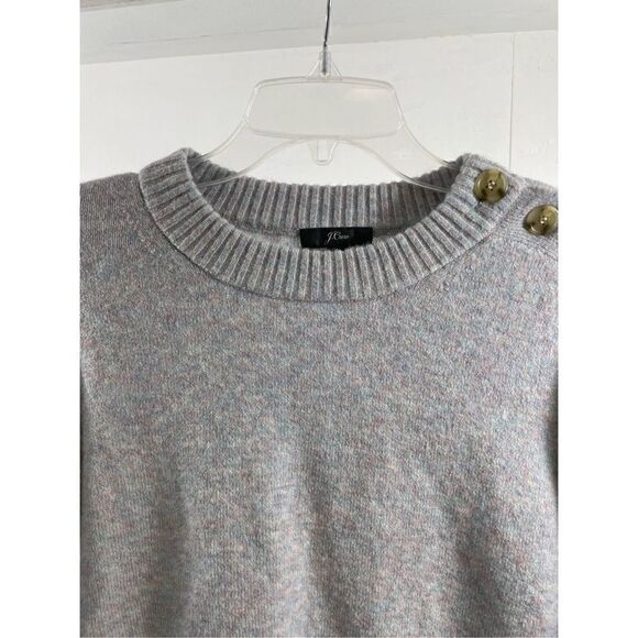 J Crew Grayish Pink Crew Neck Sweater Size XS - Picture 3 of 7